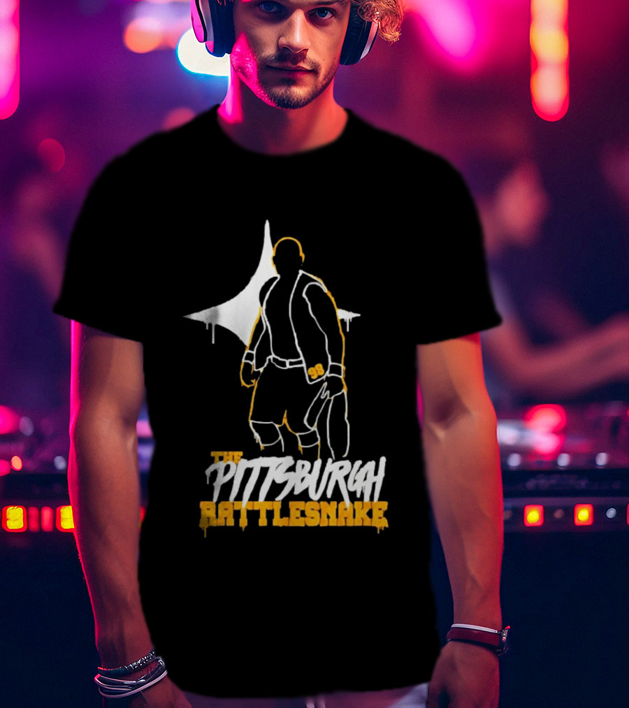 Steve Austin Pittsburgh Steelers The Pittsburgh Rattlesnake 98 T-Shirt