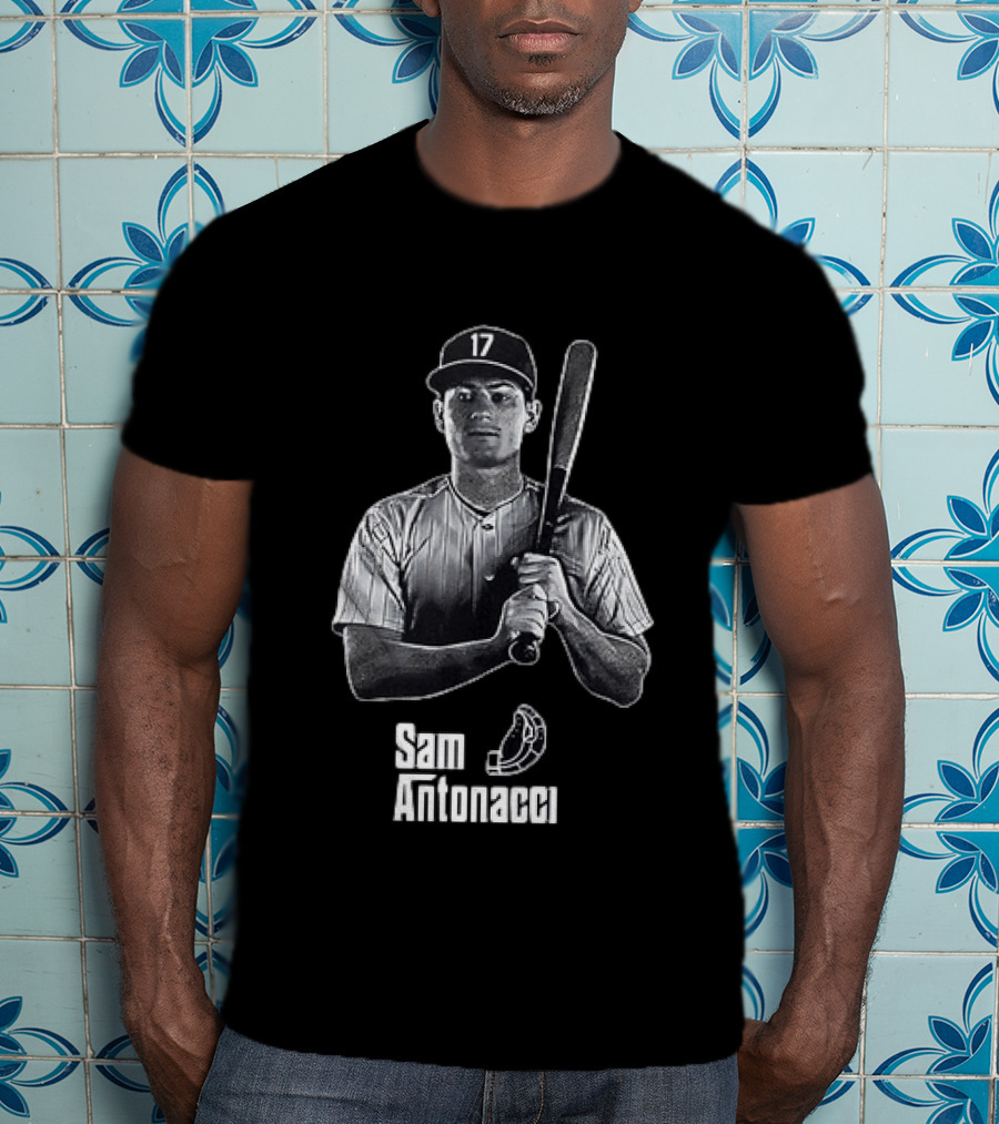 Sam Antonacci Baseball Team Sport MLB Two Runs T-Shirt