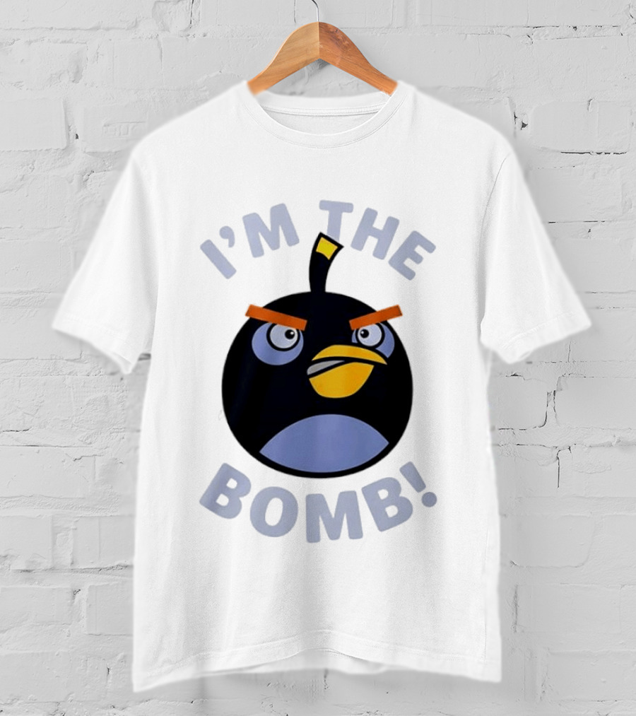 Angry Birds I'm The Bomb Character Face T-Shirt
