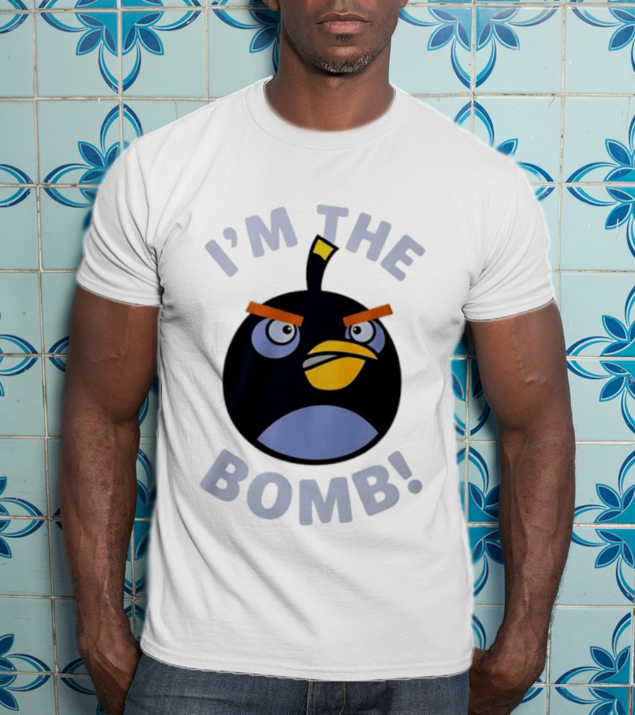 Angry Birds I'm The Bomb Character Face T-Shirt