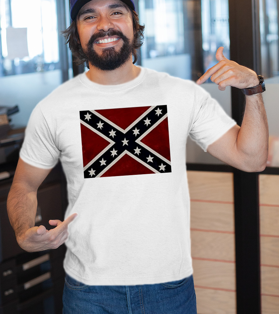 Mark Lee Confederate Rebel Flag T-Shirt