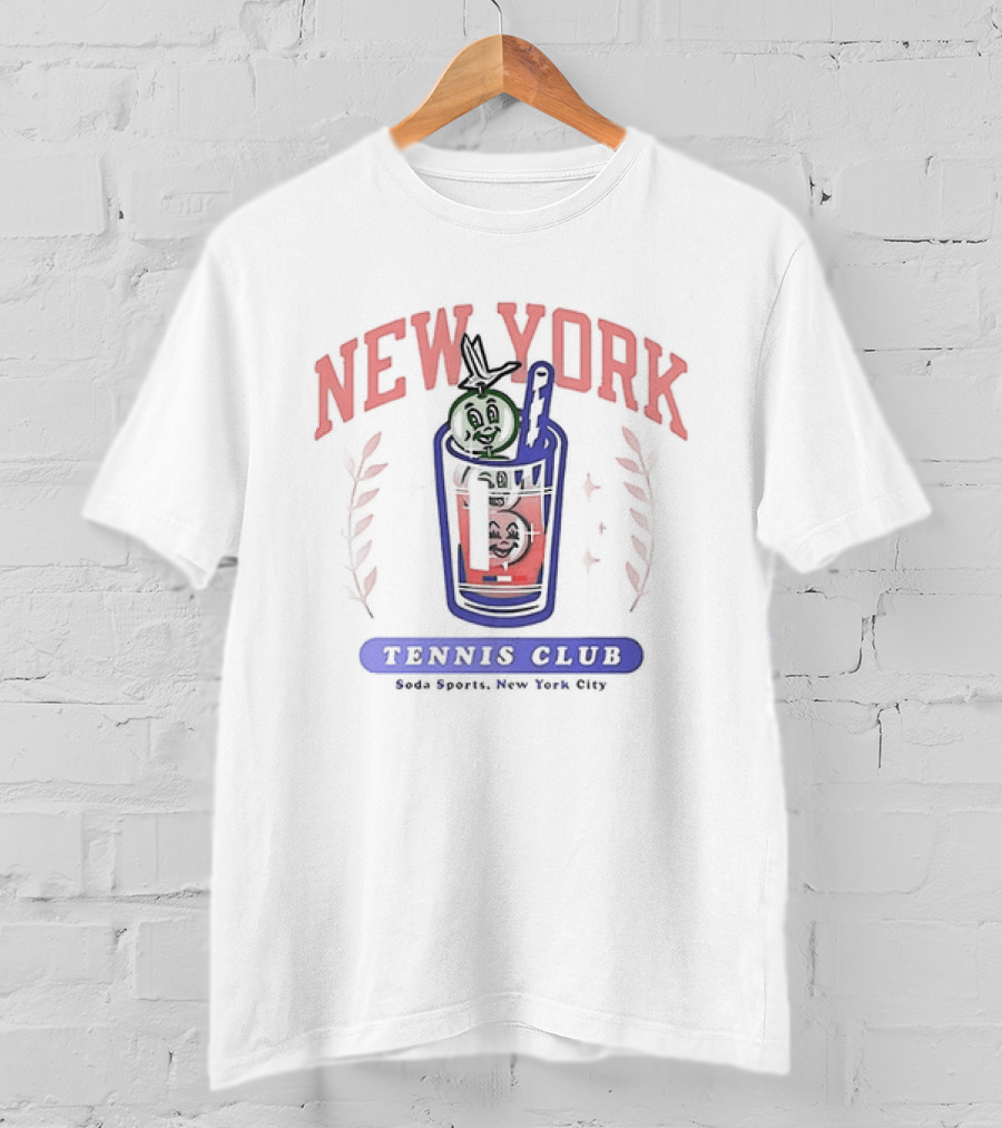 New York Tennis Club Soda Spots City T-Shirt