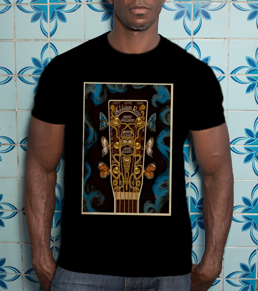Addison Rose Cannery Hall Nashville July 24 2026 Event With Mario Williams Ava Charles Aiden Walters T-Shirt