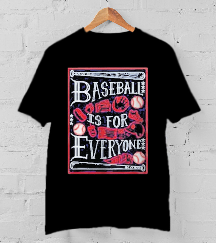 Detroit Tigers 2026 Baseball Is For Everyone Inclusivity And Diversity T-Shirt