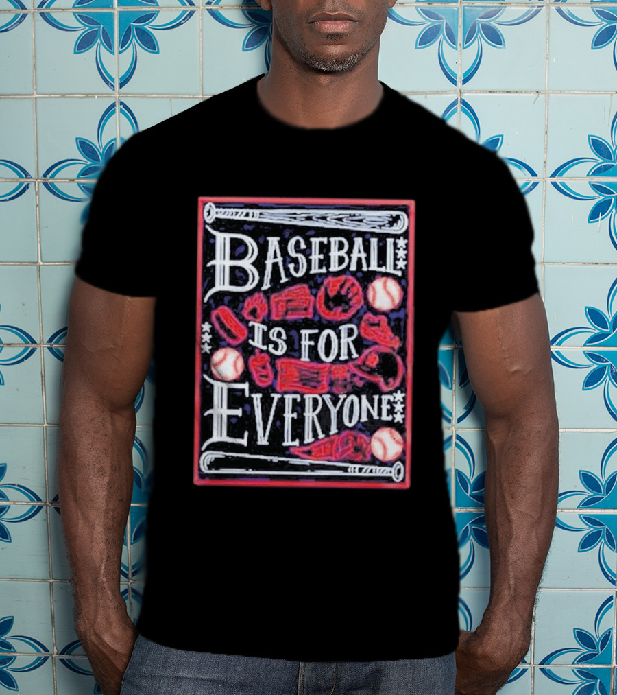 Detroit Tigers 2026 Baseball Is For Everyone Inclusivity And Diversity T-Shirt