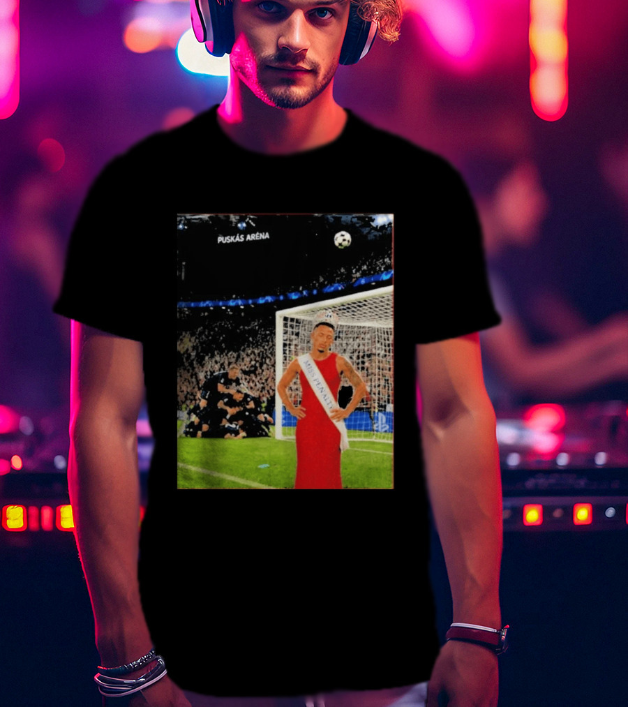 Gabriel Miss Penalty Puskás Aréna Football Moment T-Shirt