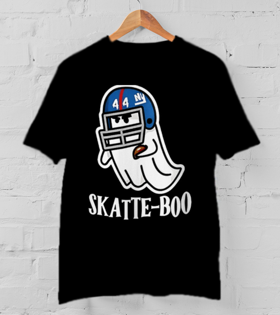Ghost Skatte Boo Cam New York Giants Football 2025 Skatte Boo T-Shirt
