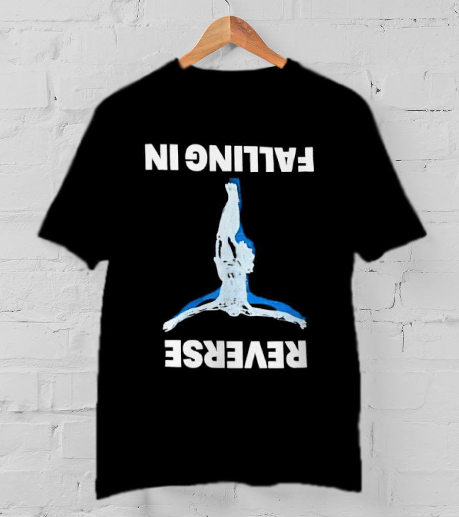 Playboi Carti Falling In Reverse Upside Down Human Figure T-Shirt