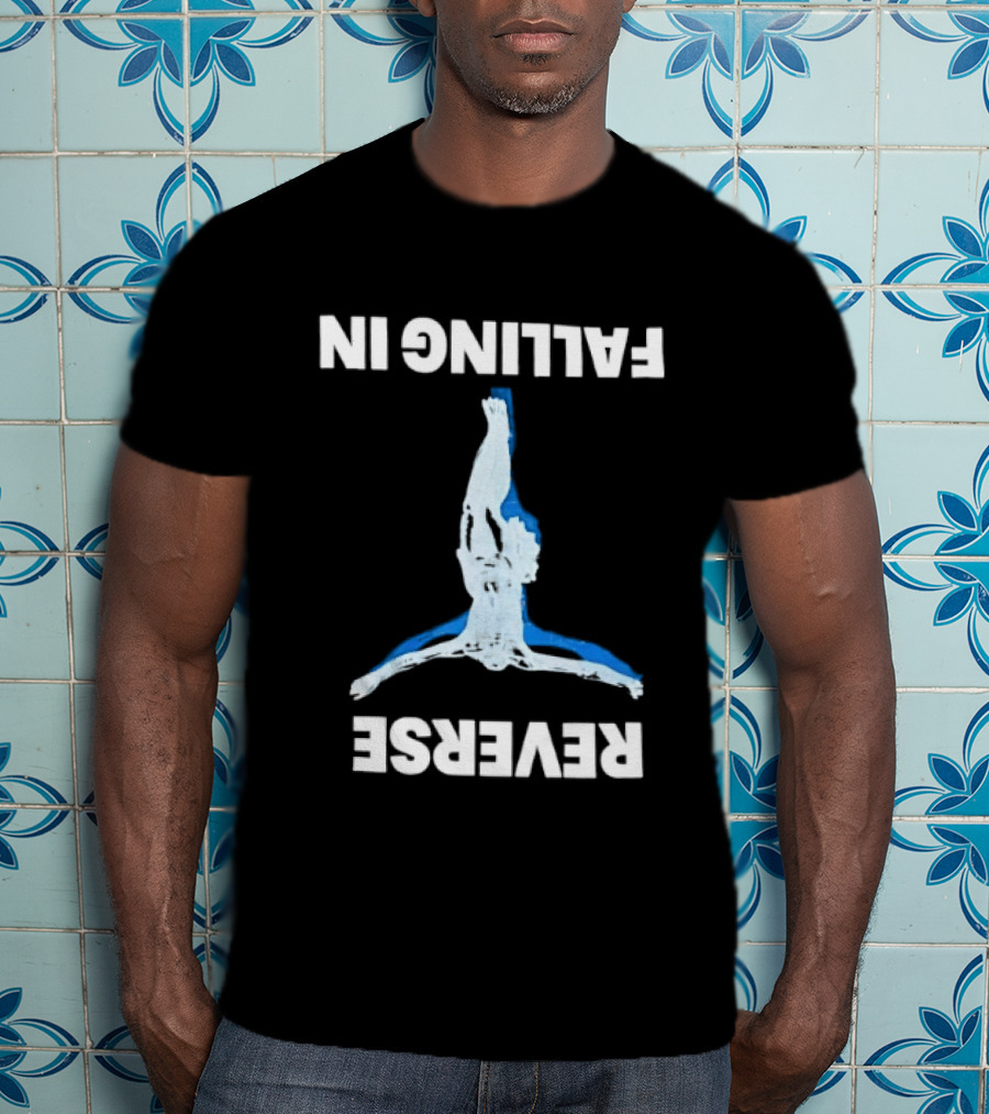 Playboi Carti Falling In Reverse Upside Down Human Figure T-Shirt