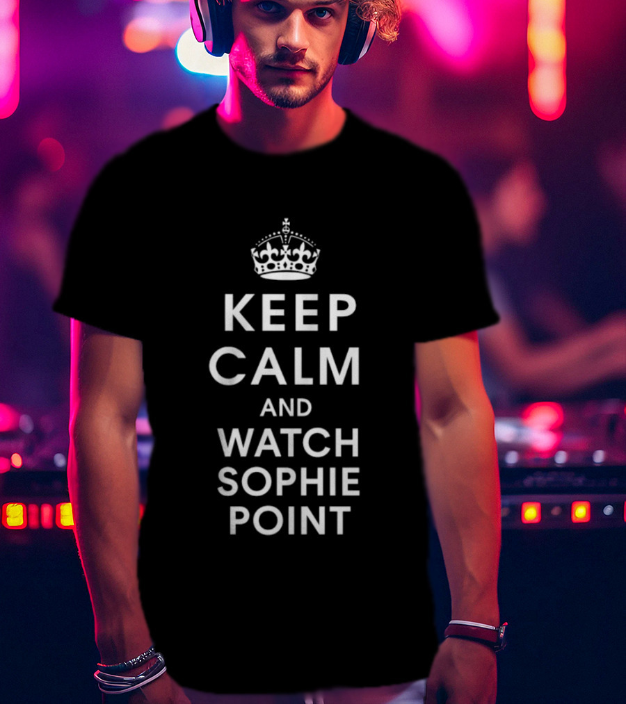Keep Calm And Sophie Point Crown T-Shirt