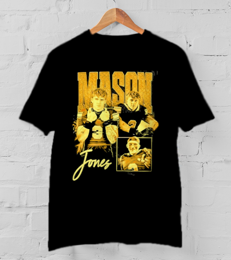 Mason Jones Alabama Crimson Tide Football Player T-Shirt