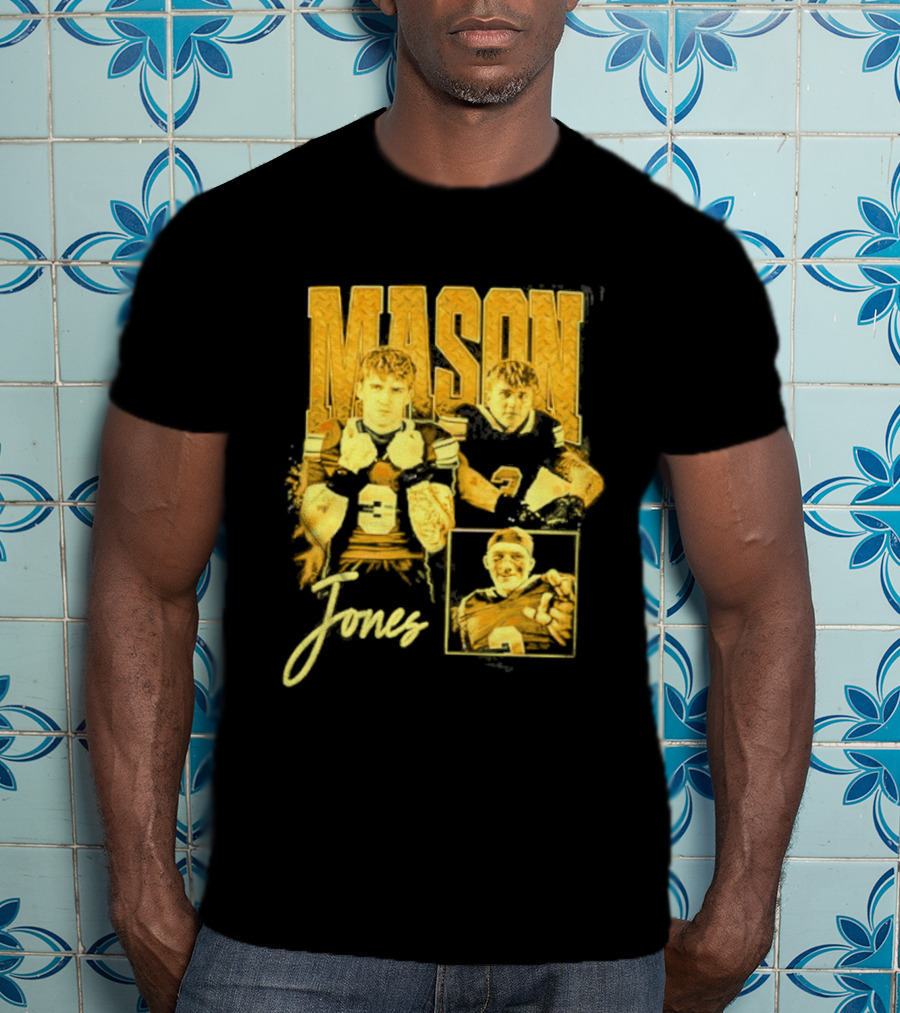 Mason Jones Alabama Crimson Tide Football Player T-Shirt