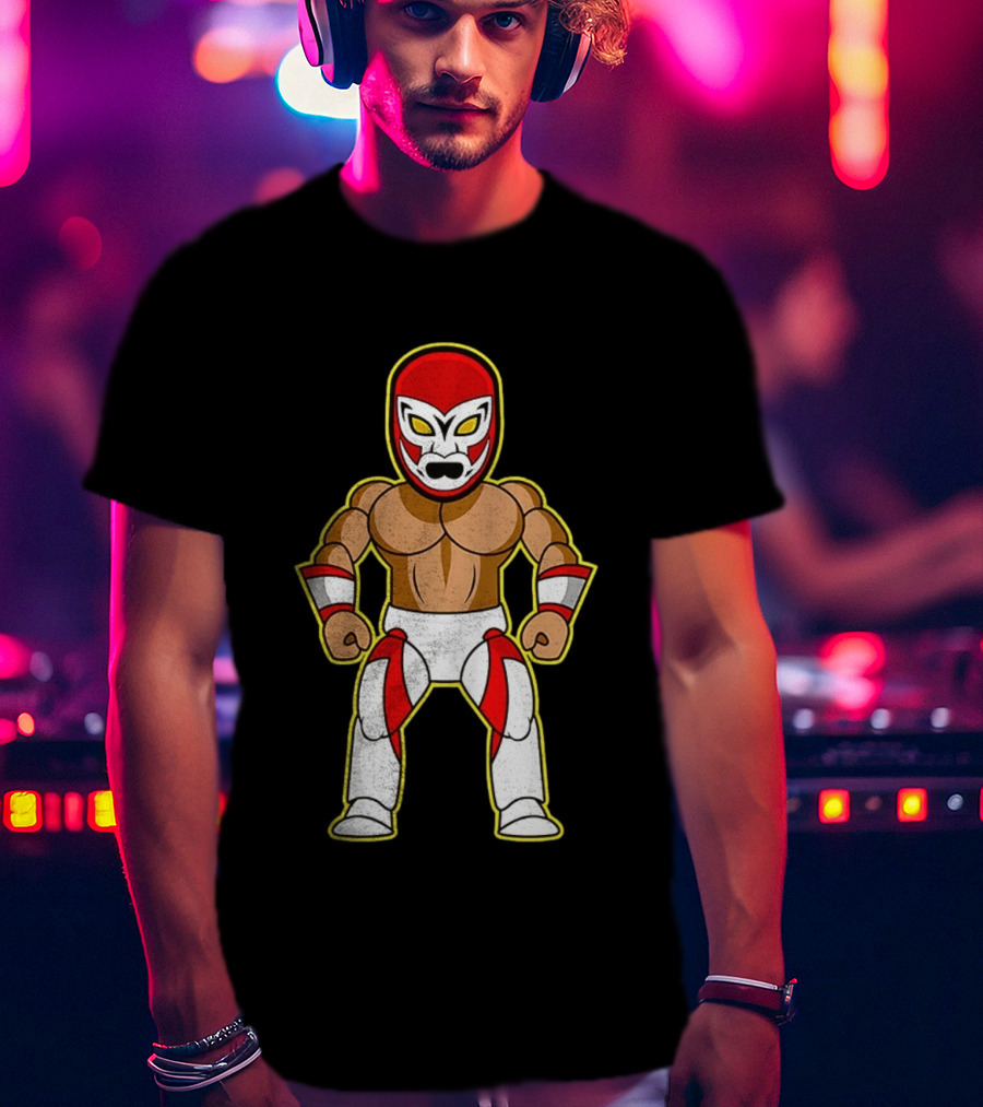 Microman AAA Superstar Masked Wrestler WWE 2025 Cartoon T-Shirt