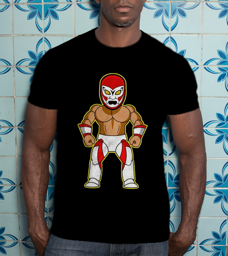 Microman AAA Superstar Masked Wrestler WWE 2025 Cartoon T-Shirt