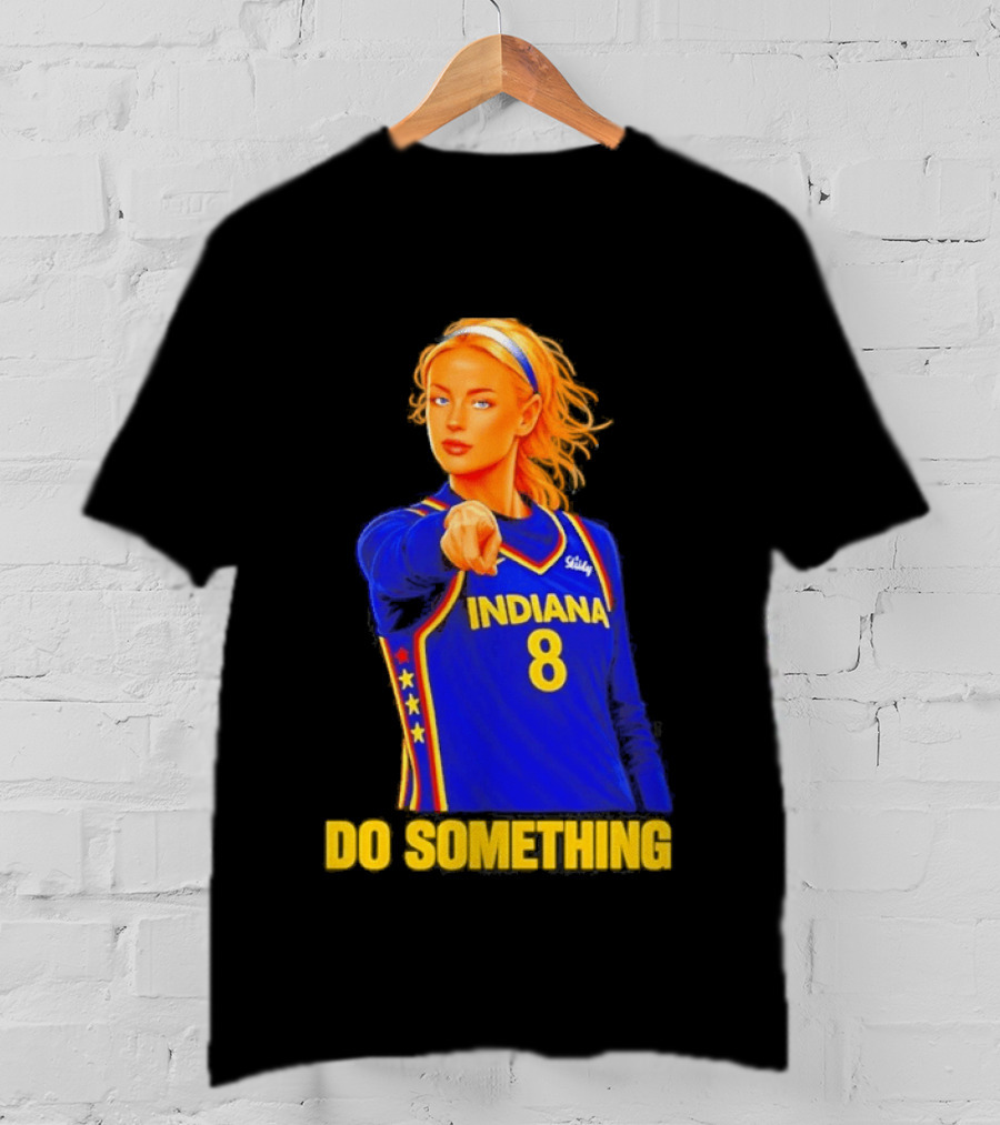 Sophie Cunningham Indiana Fever 8 Do Something T-Shirt