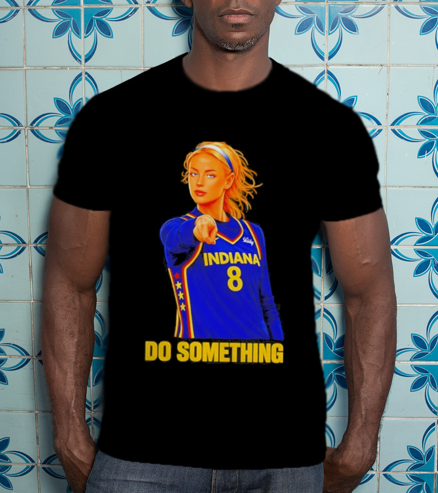 Sophie Cunningham Indiana Fever 8 Do Something T-Shirt
