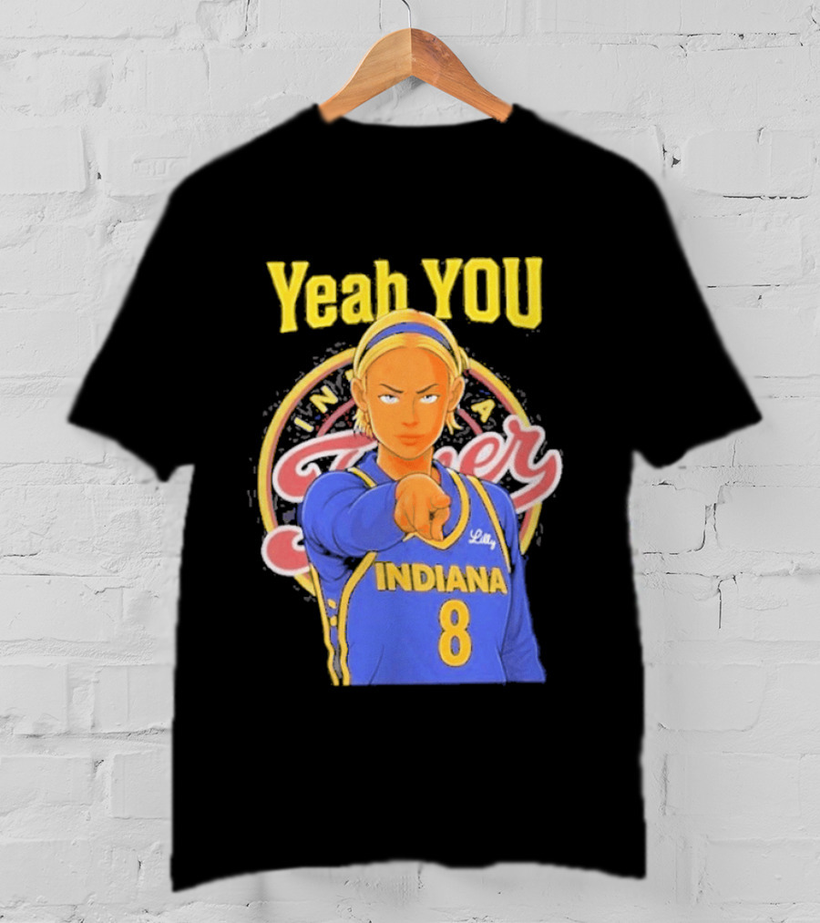 Yeah You Indiana Fever Number 8 T-Shirt