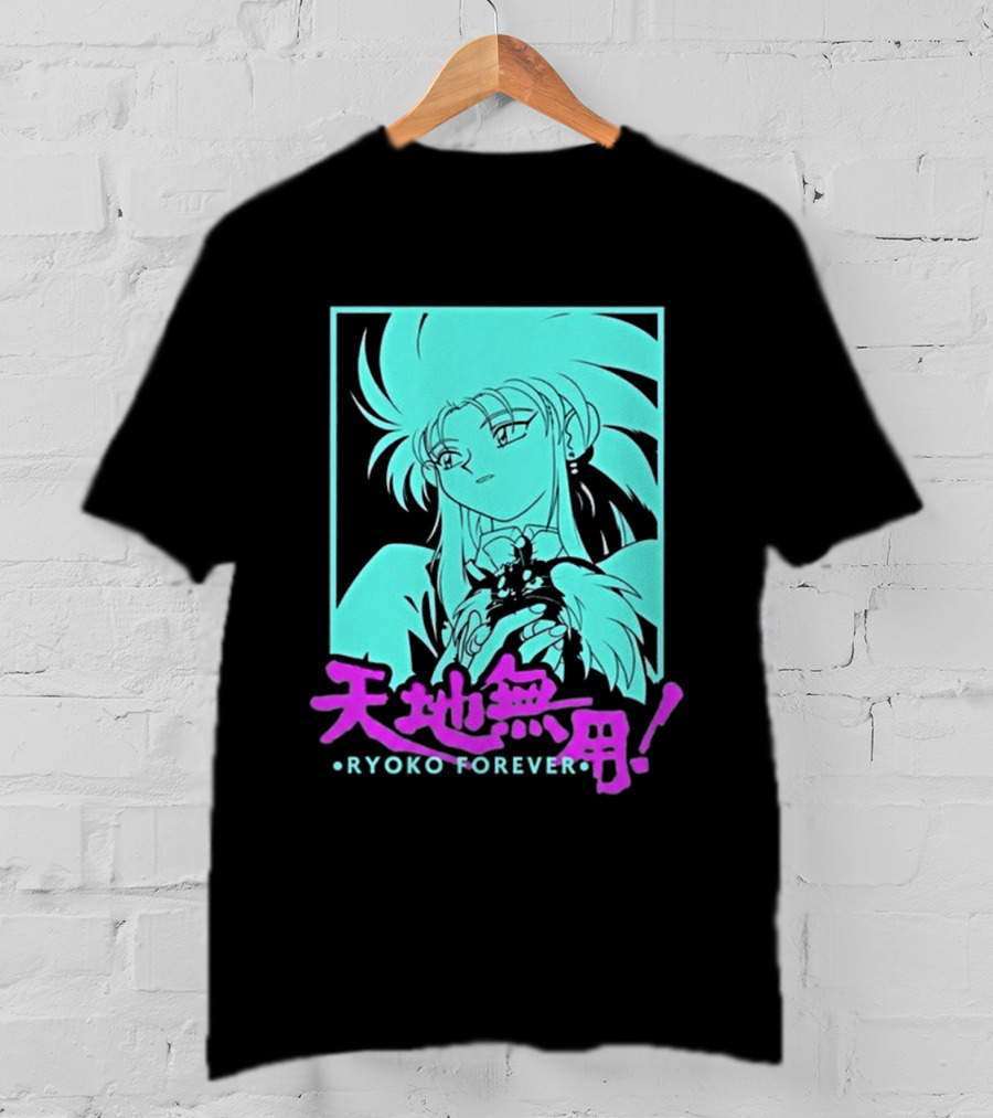 Tenchi Muyo Ryoko Forever Anime Character Illustration Gaming T-Shirt