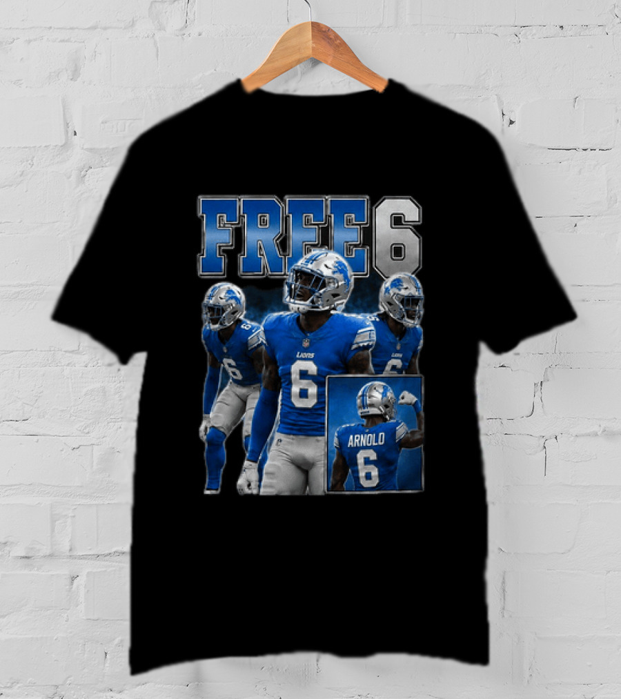 Lions Free 6 Arnold St Brown Brothers T-Shirt