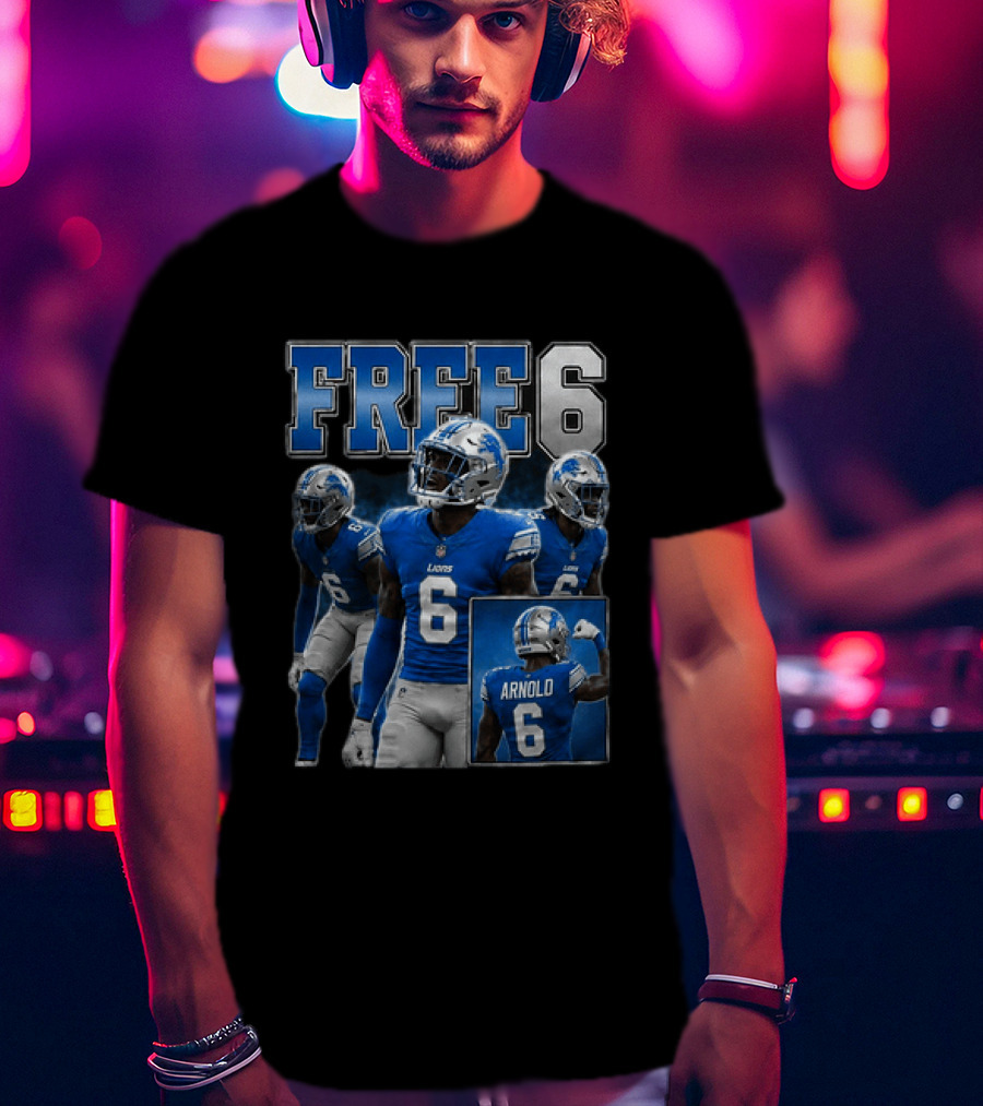 Lions Free 6 Arnold St Brown Brothers T-Shirt