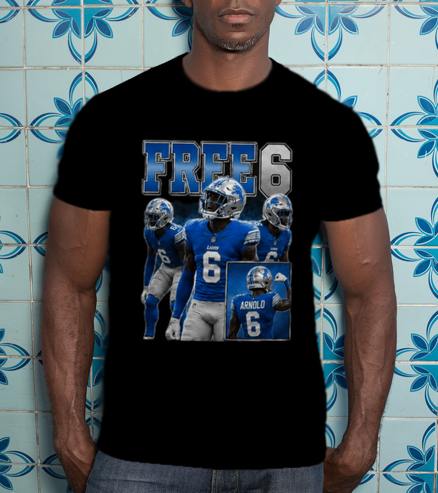 Lions Free 6 Arnold St Brown Brothers T-Shirt