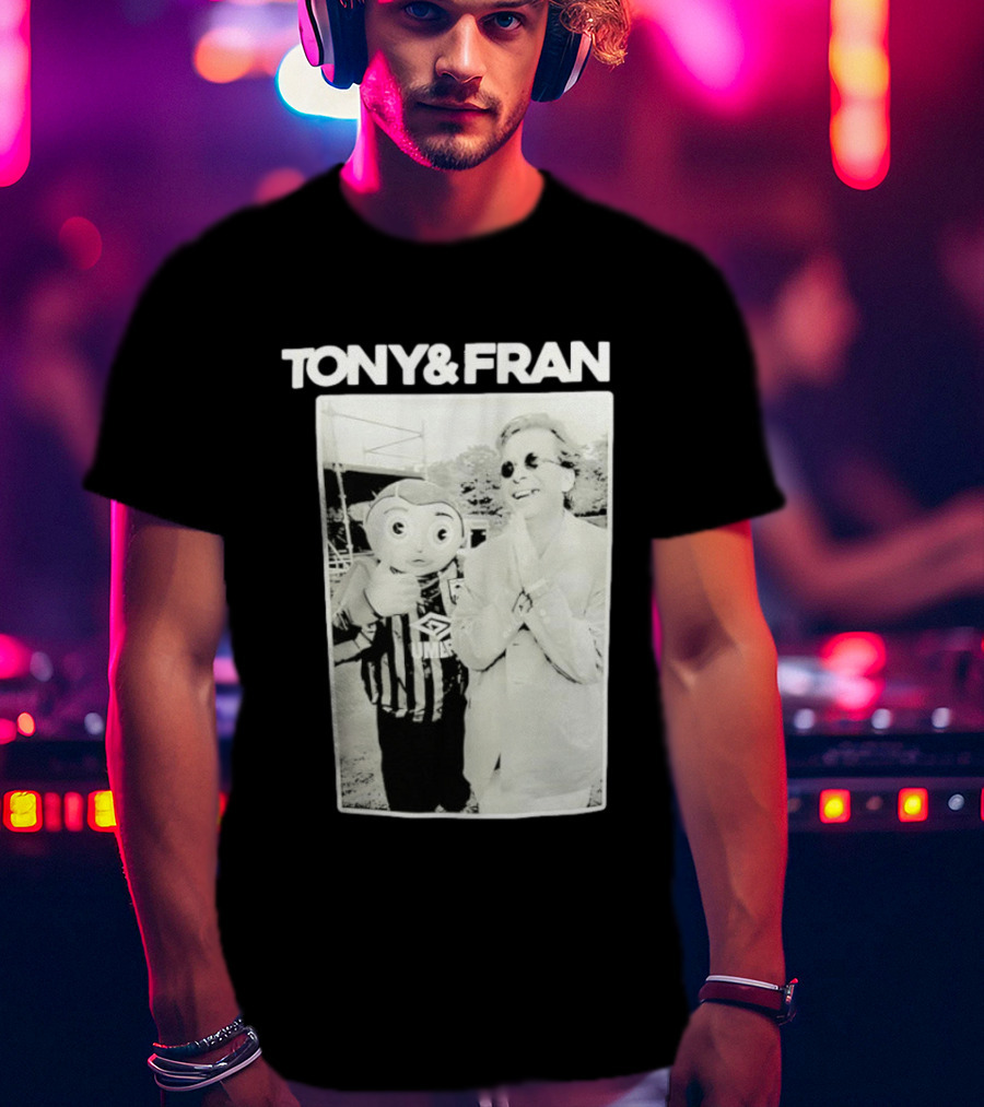 TONY & FRAN Frank Sidebottom Umbro Motif T-Shirt