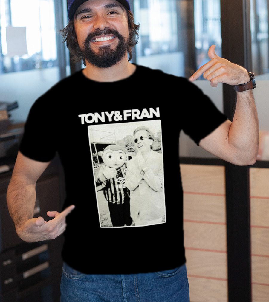 TONY & FRAN Frank Sidebottom Umbro Motif T-Shirt