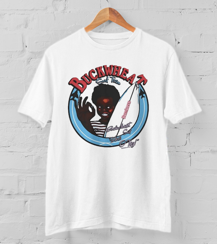 Buckwheat Surf Team Bombers Waves O Tay T-Shirt