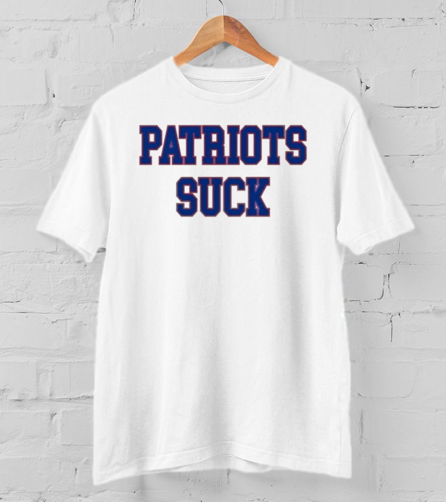 Buffalo Bills Patriots Suck NFL Rivalry Fan Gear T-Shirt