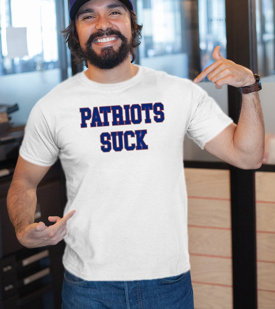 Buffalo Bills Patriots Suck NFL Rivalry Fan Gear T-Shirt