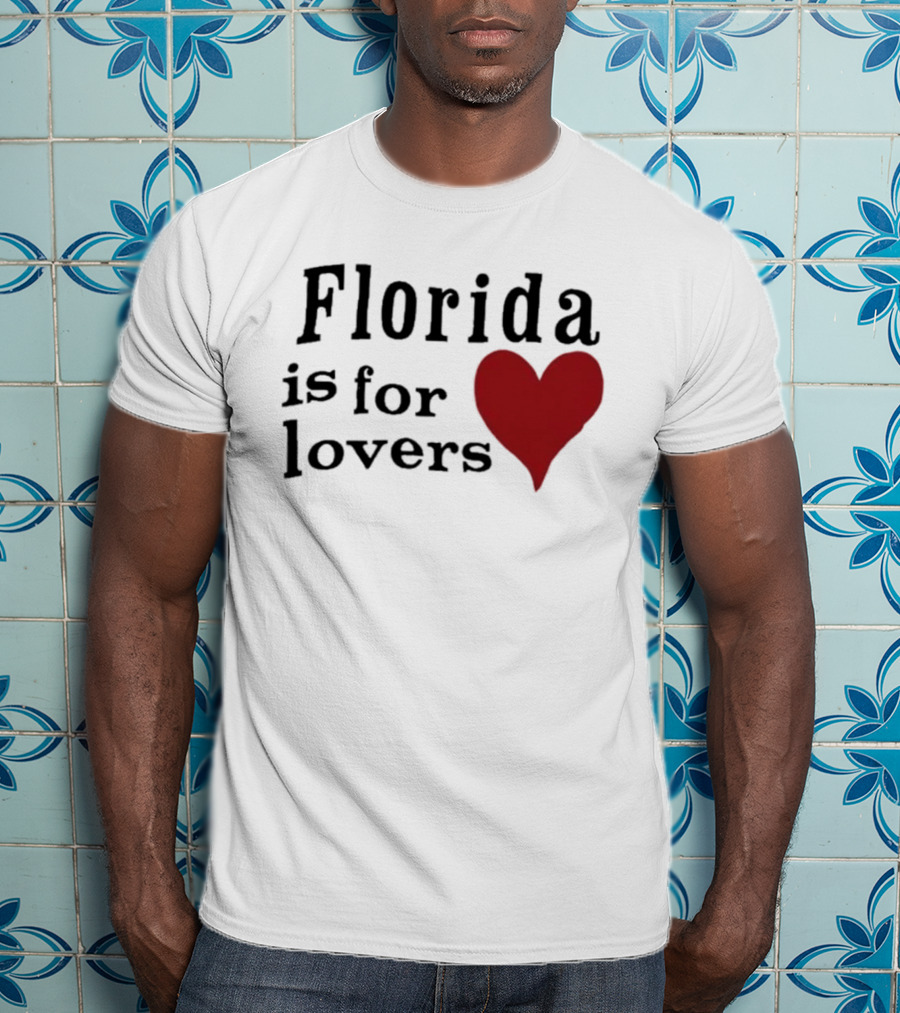 Florida Is For Lovers Heart T-Shirt