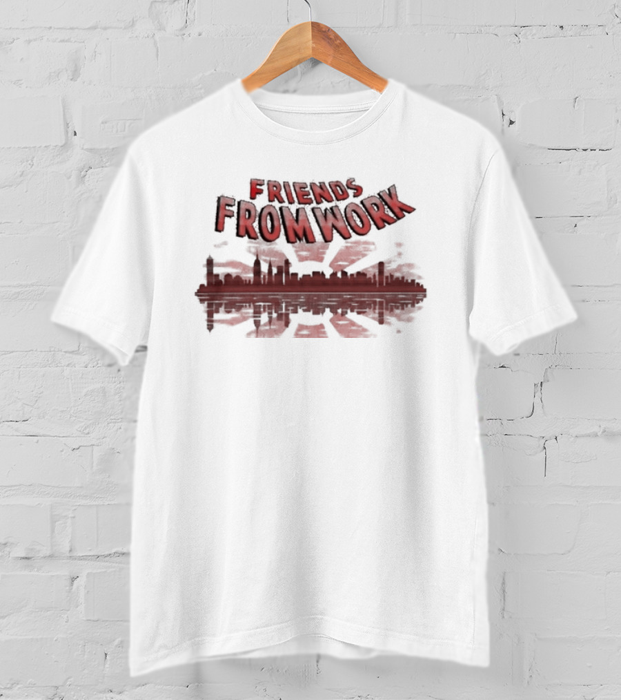 Friends From Work Spider Man Brand New Day Web Symbol Reflections T-Shirt