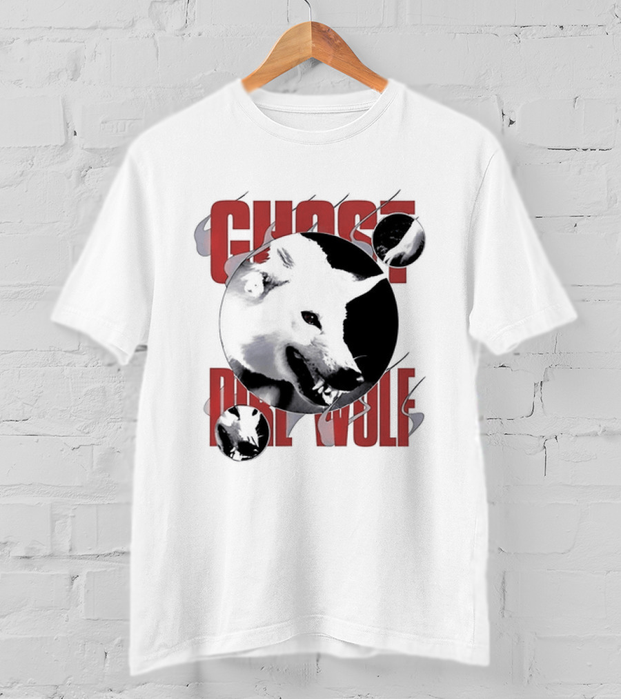 Ghost Dire Wolf Game Of Thrones Fan T-Shirt