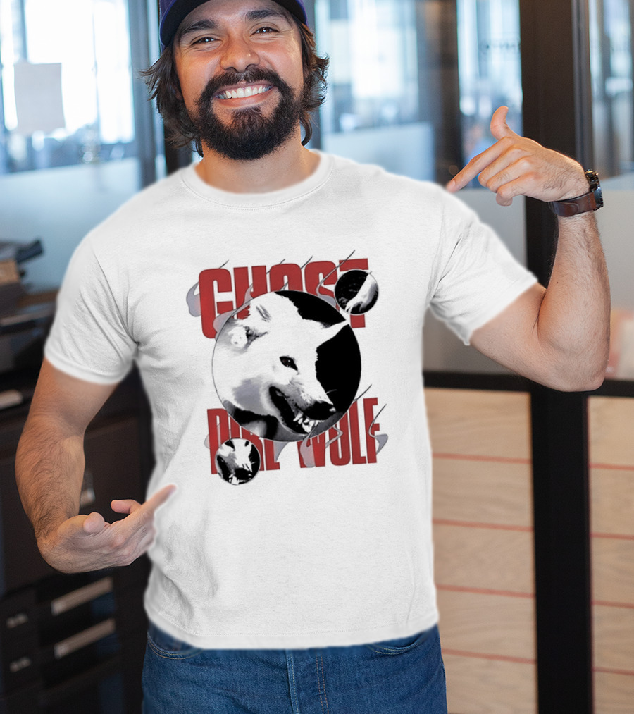 Ghost Dire Wolf Game Of Thrones Fan T-Shirt