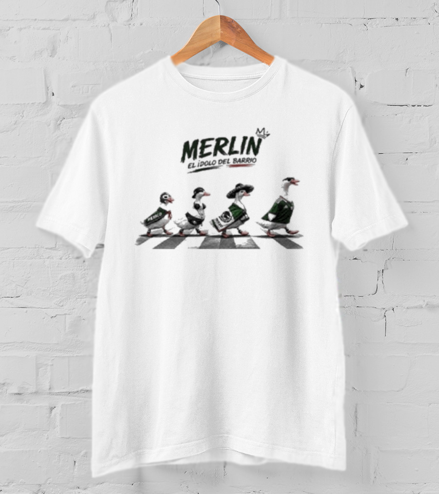 Merlin Mexico Duck Evolution El Idolo Del Barrio T-Shirt