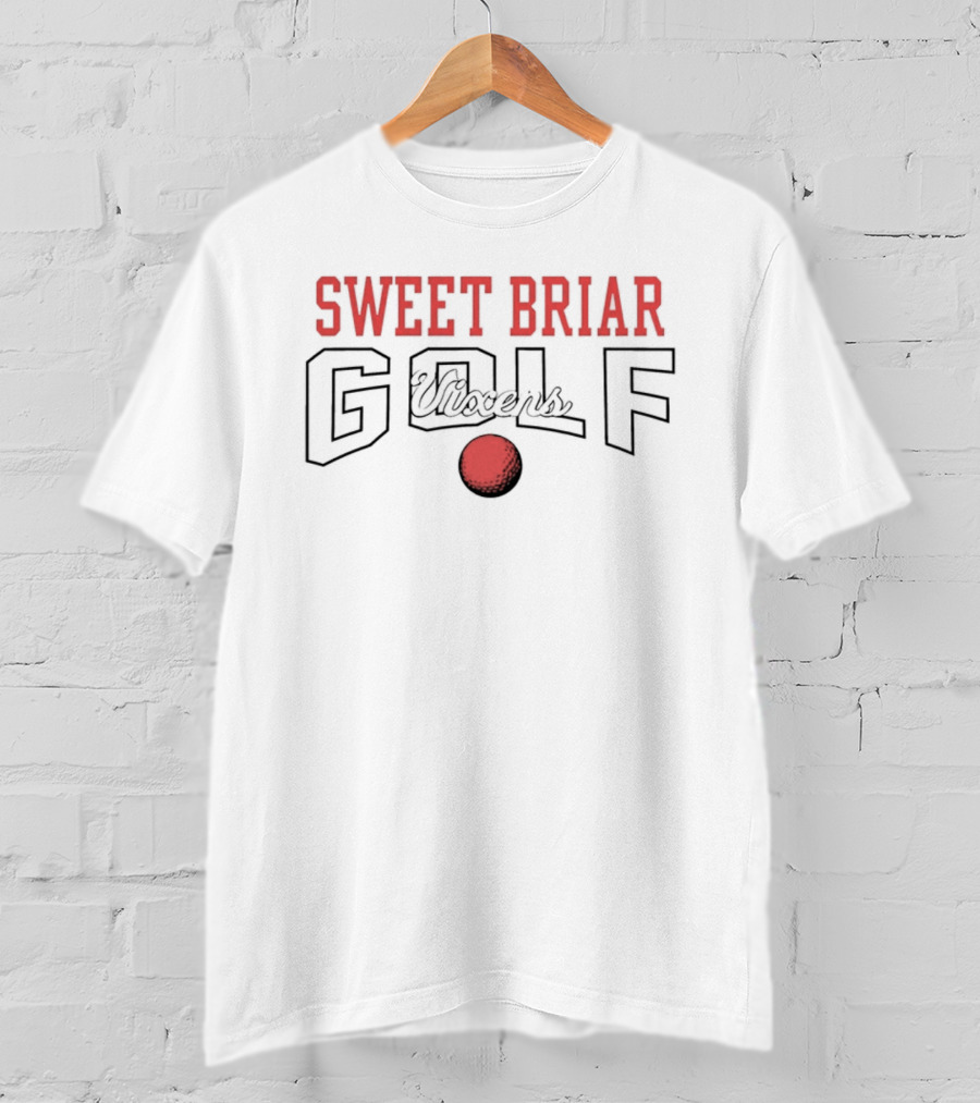 Sweet Briar College Vixens Golf NCAA Team Spirit T-Shirt
