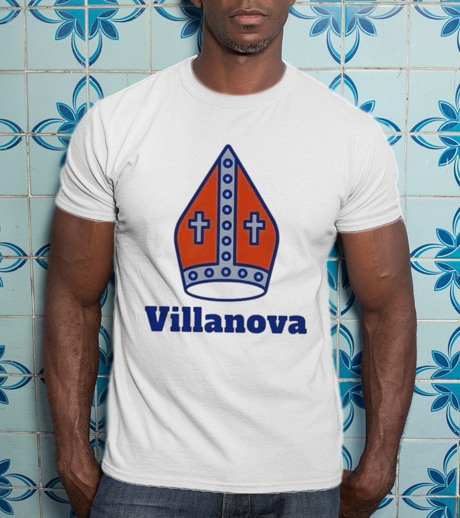 Villanova Nova Knicks Pope New York Basketball NBA 2026 Mashup T-Shirt
