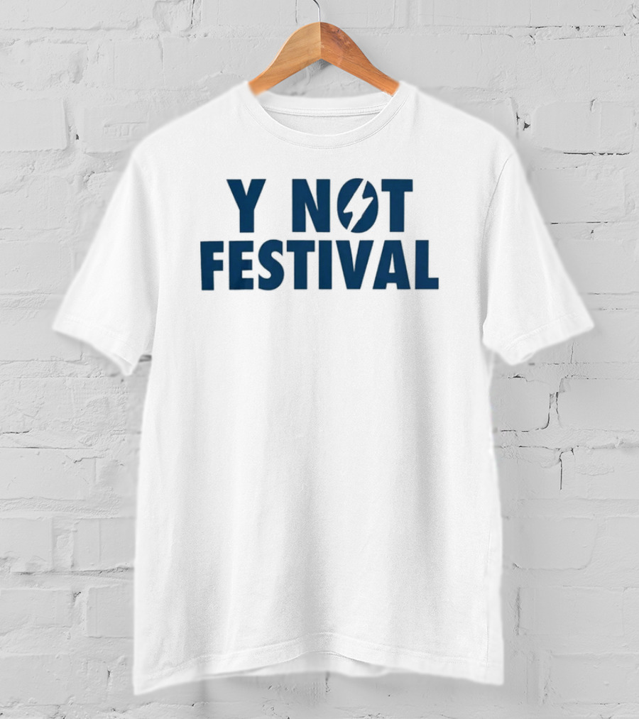 Y Not Festival Lightning Bolt T-Shirt