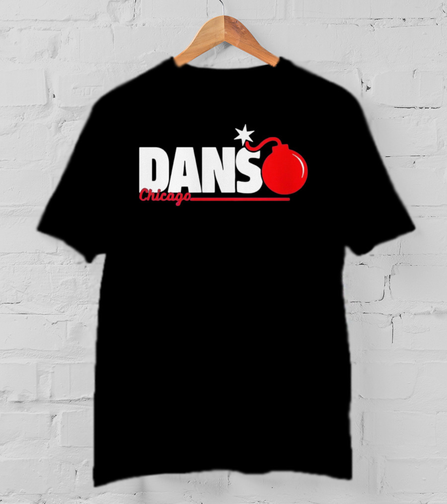 Dans Chicago Bomb Star Red Bomb T-Shirt