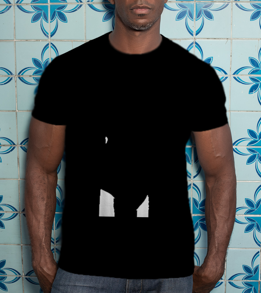 Bad Bunny Bunny Face Split Sunglasses T-Shirt