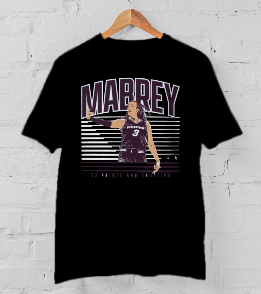 Marina Mabrey 53 Points And Counting T-Shirt