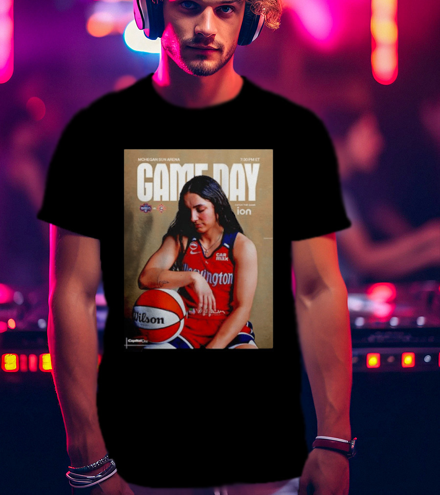 Mohegan Sun Arena Game Day Washington Mystics Sonia Citron 7:30 PM ET T-Shirt