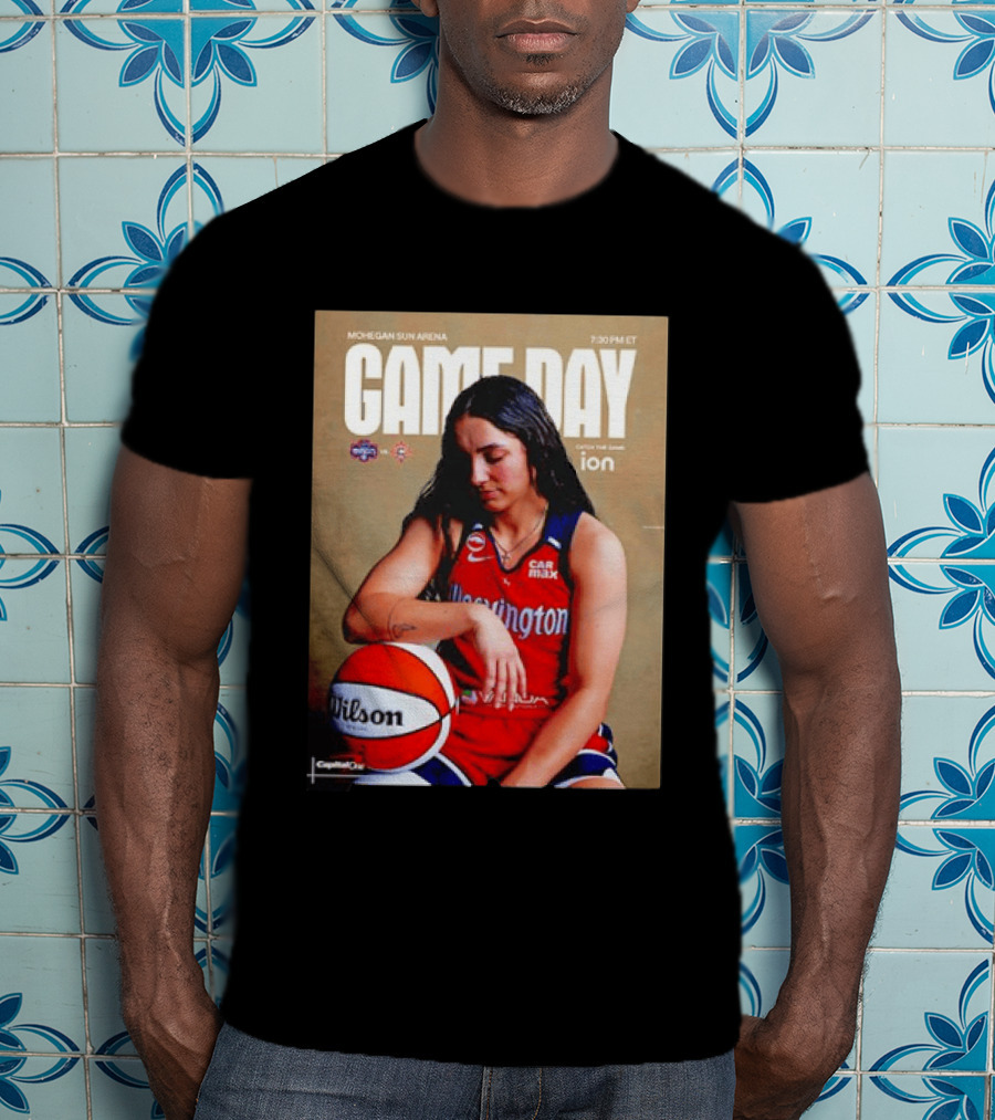Mohegan Sun Arena Game Day Washington Mystics Sonia Citron 7:30 PM ET T-Shirt