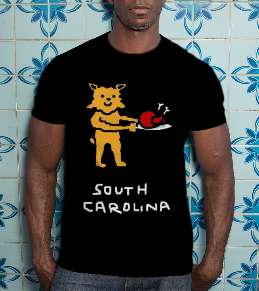 South Carolina Gamecocks 2026 27 SEC Football Schedule Cartoon T-Shirt