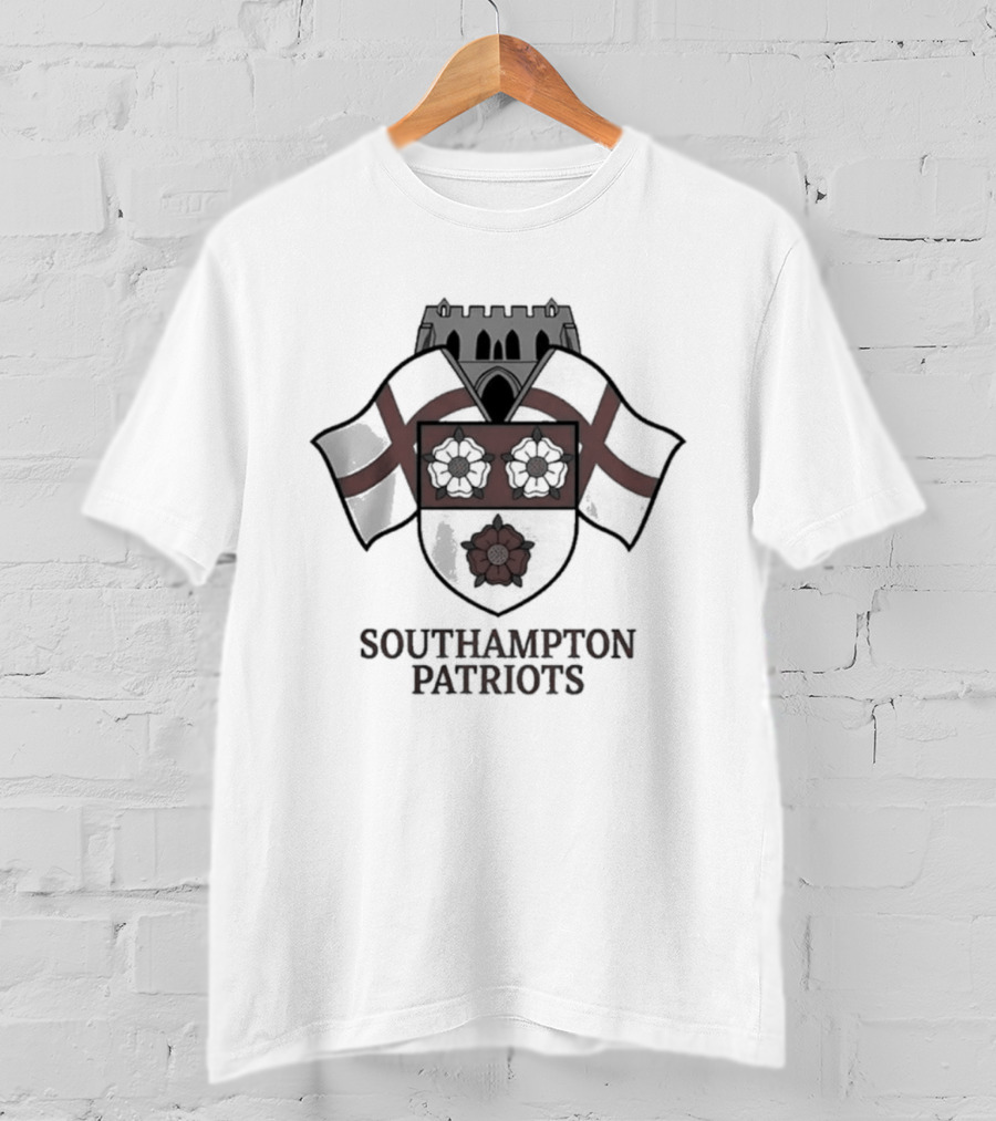 Southampton Patriots Emblem Celebrating Henry Nowak Legacy T-Shirt