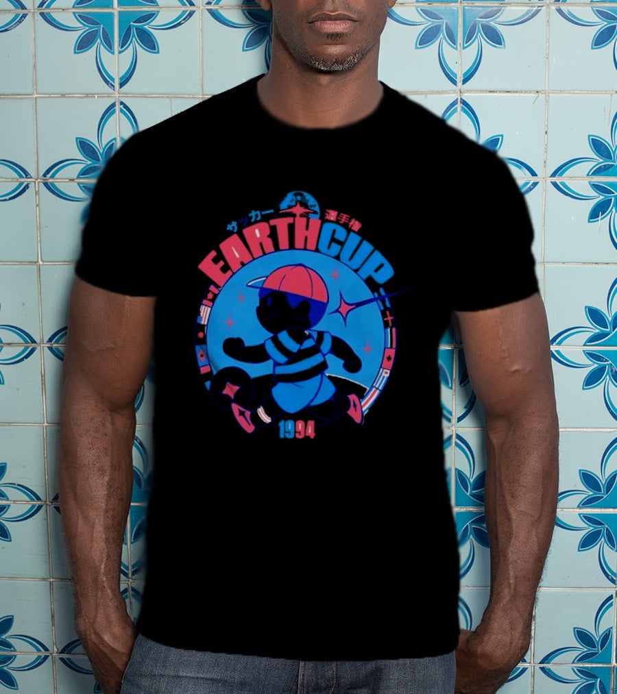 Ness EarthBound EarthCup 1994 Soccer Stars T-Shirt