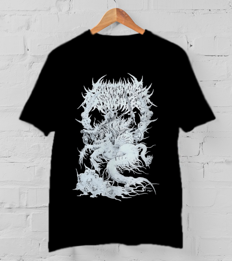 Abominable Putridity Demon Sword Skull Eponymous P T-Shirt