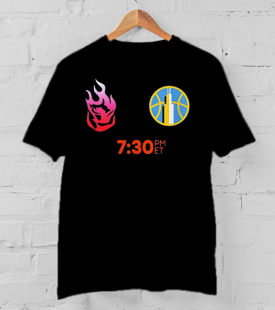 Washington Mystics Chicago Sky 7:30 PM ET Matchup T-Shirt