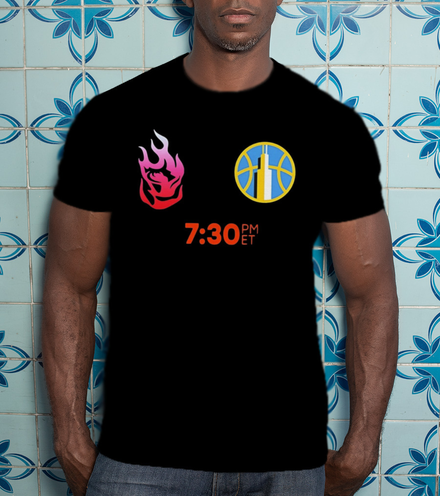 Washington Mystics Chicago Sky 7:30 PM ET Matchup T-Shirt