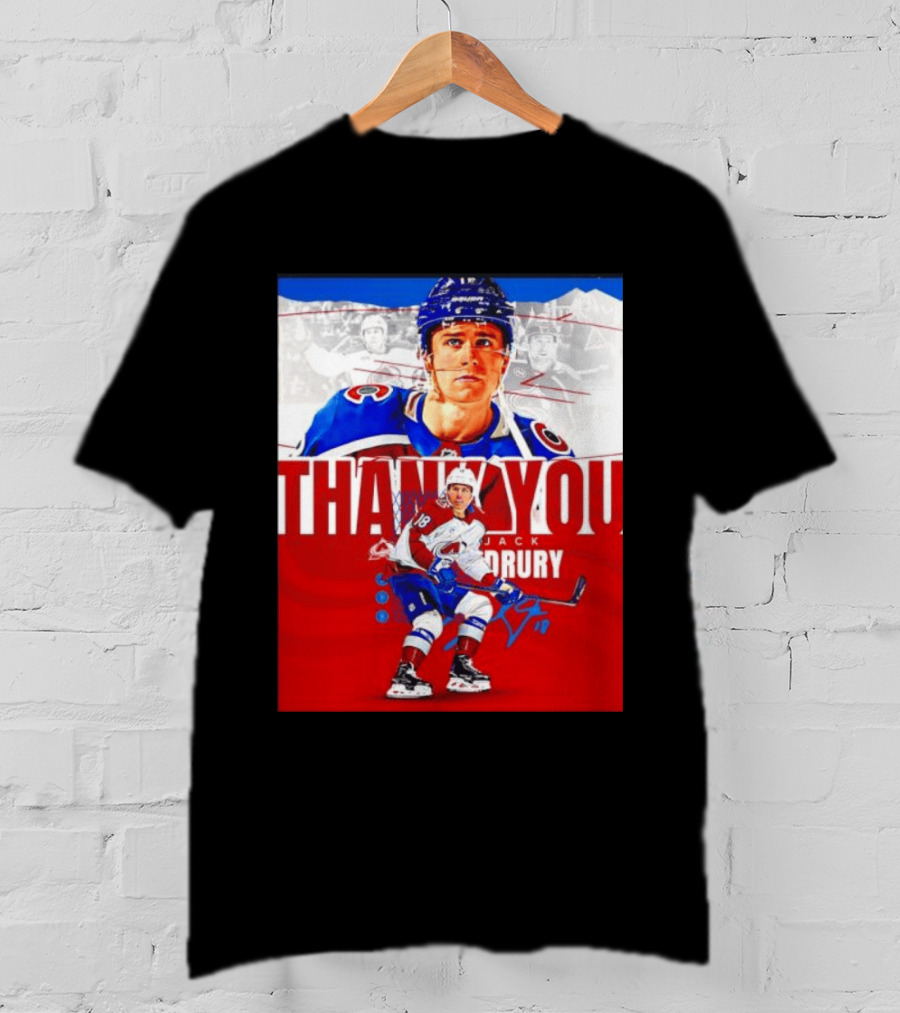Jack Drury Thank You Colorado Avalanche T-Shirt